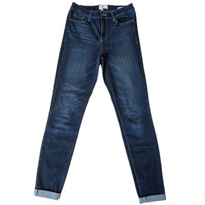 William Rast Skinny Sculpted High-Rise Jeans Size 26